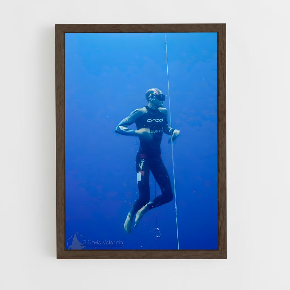 Poster William trubridge – affiche Plongée en apnée (vue 5)